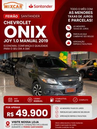 CHEVROLET ONIX 1.0 MPFI JOY 8V FLEX 4P MANUAL
